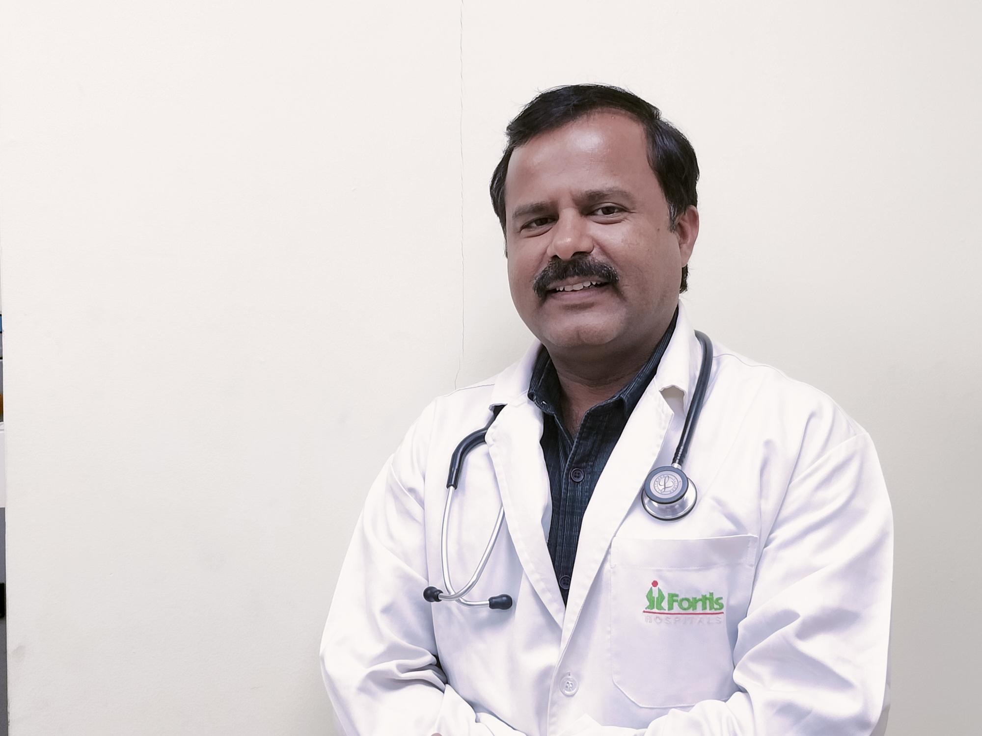 Dr. Ashok M N Diabetology/Endocrinology | Support Specialties | Internal Medicine | Infectious Diseases | General Physician Fortis Hospital, Rajajinagar